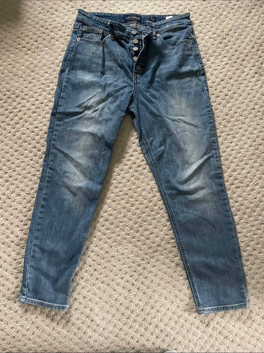 Lucky Brand Women's Slim Straight Jeans - Light Blue Wash